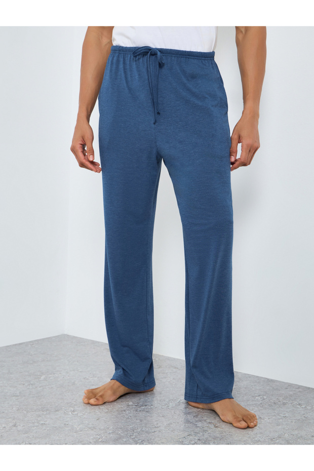 Men Solid Soft Pyjama - 1