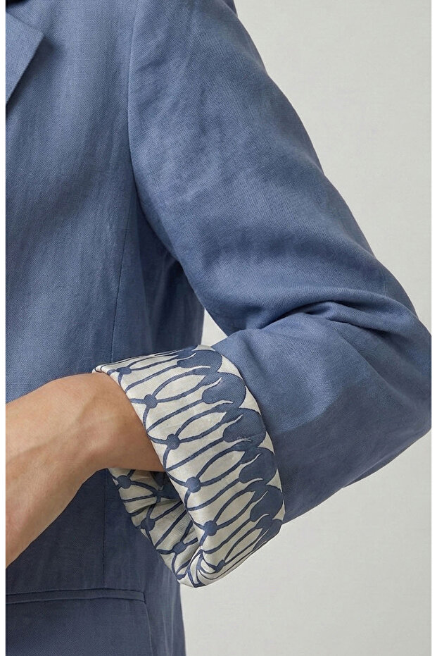 Mavi Cupro Blazer Ceket - 3