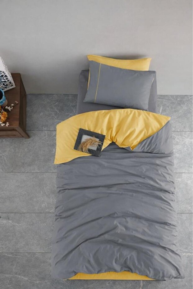 Napoli 100% Cotton Double-Sided Single Duvet Cover Set