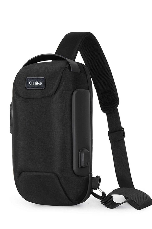 Unisex Crossbody Bag Water Resistant Anti-Theft Shoulder Bag
