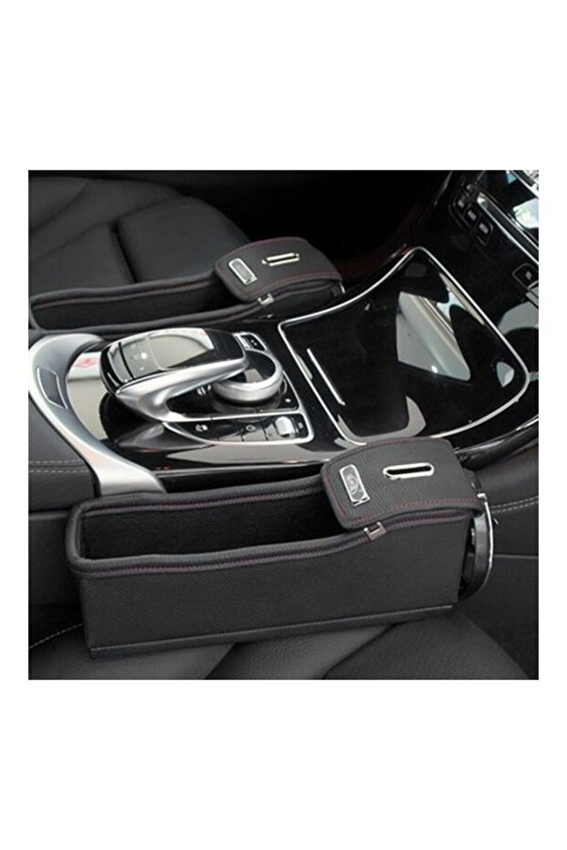 صندوق تخزين متعدد الوظائف لفجوة المقعد - 5