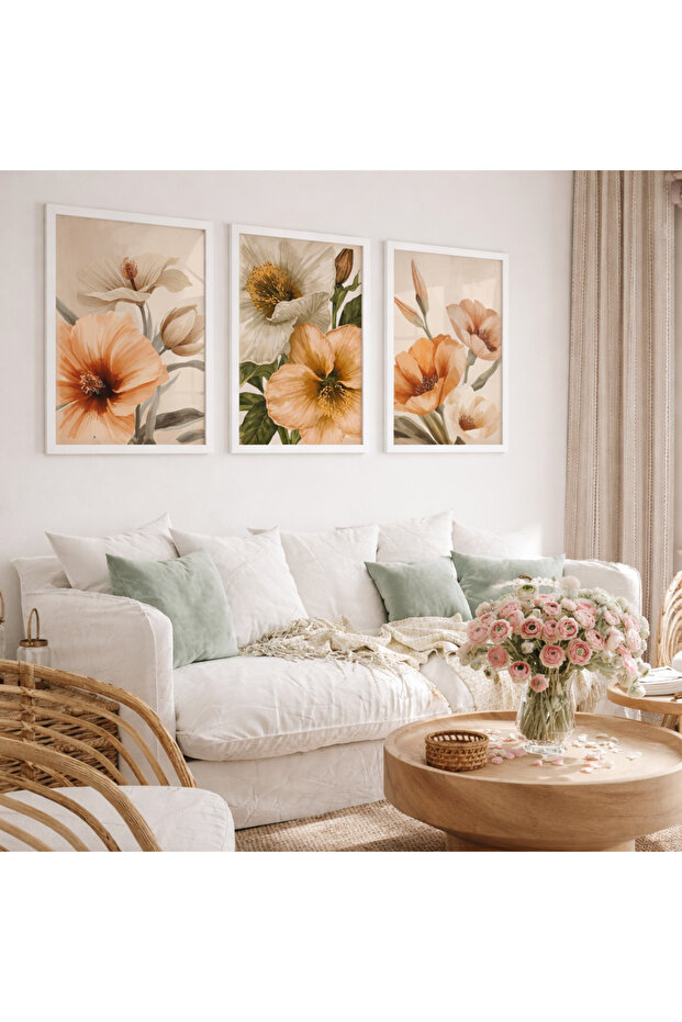 Çerçeveli Tablo Seti 3 Parça Tablo - 2