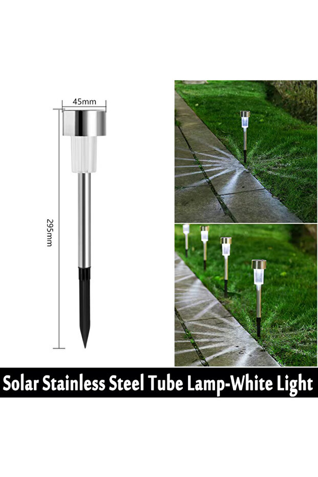 10Pcs D 10Pack Solar Outdoor Lights Garden Lantern Solar Powered Lamp Waterproof Landscape Lighting