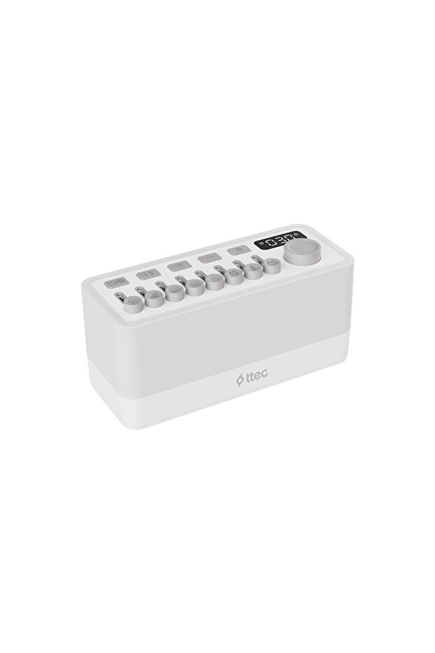 Ttec Somno 3’ü1 Arada Taşınabilir Kablosuz Bluetooth Beyaz Gürültü Hoparlör