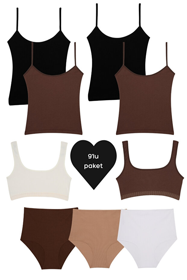 حزمة الضروريات الأساسية المتكاملة مقاس 9 بوصات - 1