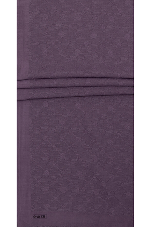 Mor 70X190 CM Koza Şal - 1