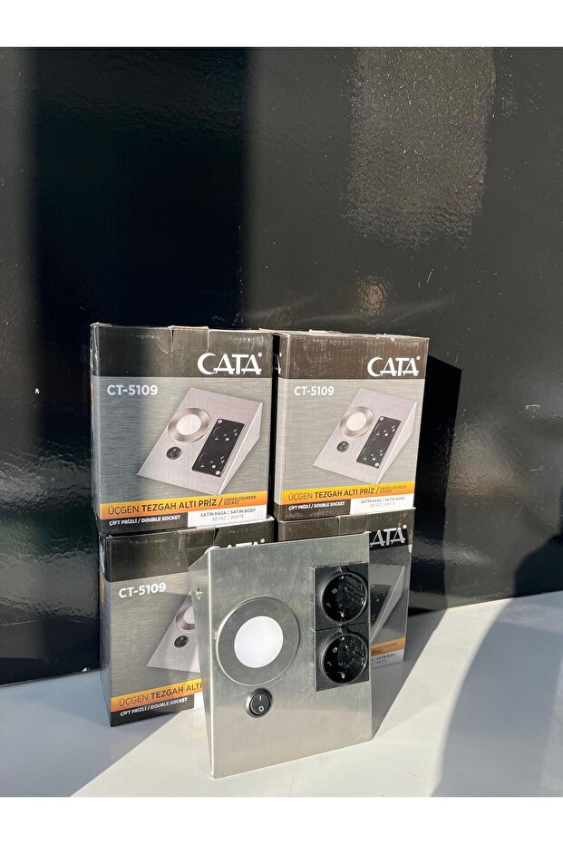 CT-5109 مقبس كهربائي مثلثي الشكل تحت الطاولة مع إضاءة LED