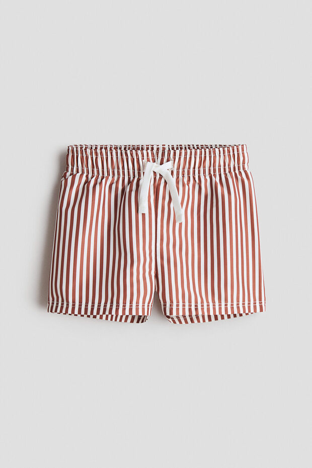 Desenli Şort Mayo - 1