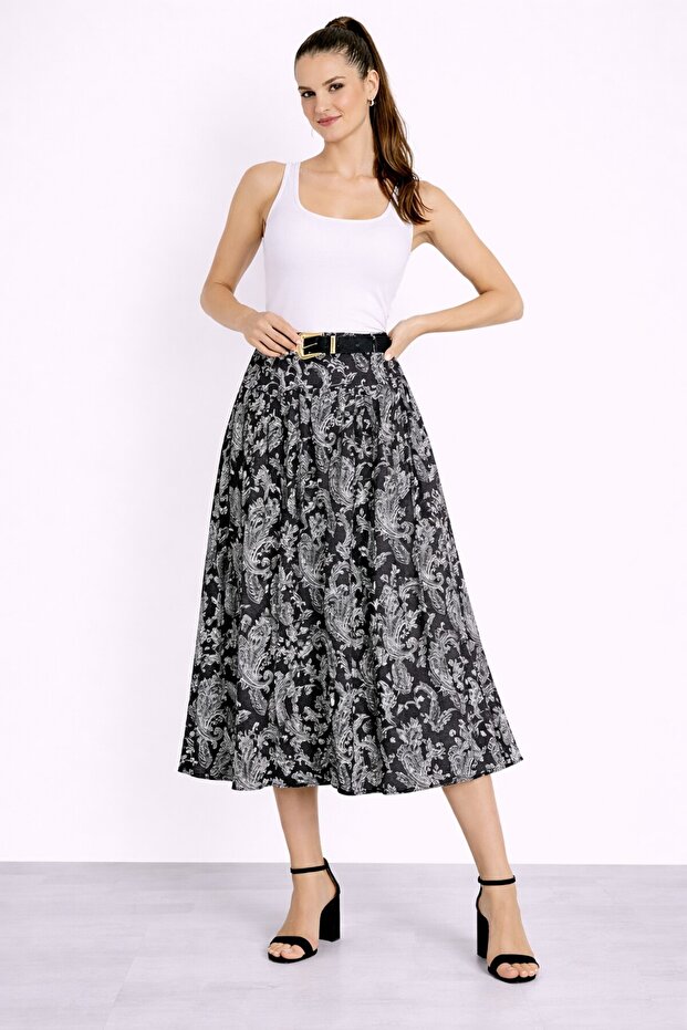 ON TRİKO ETEK 74210 - 5