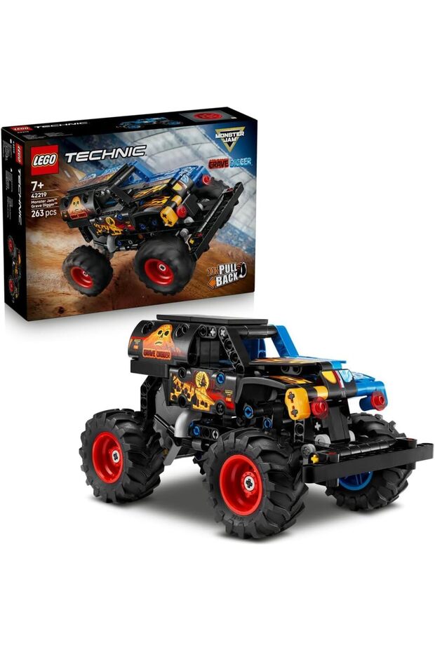Technic Monster Jam Grave Digger Fire and Ice 42219 (Ages 7+)
