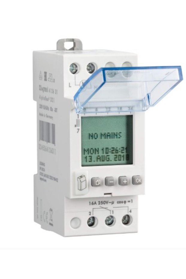 digital weekly programmer, AlphaRex D21, 1 channel