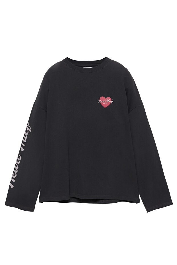 Uzun kollu Kupid t-shirt - 4