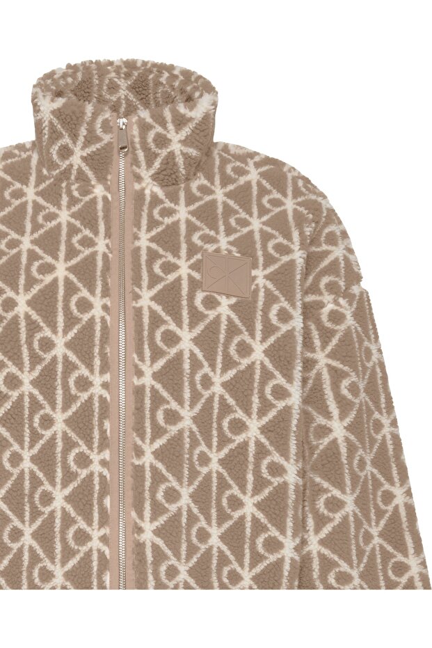 LS AOP SHERPA JACKET - 3