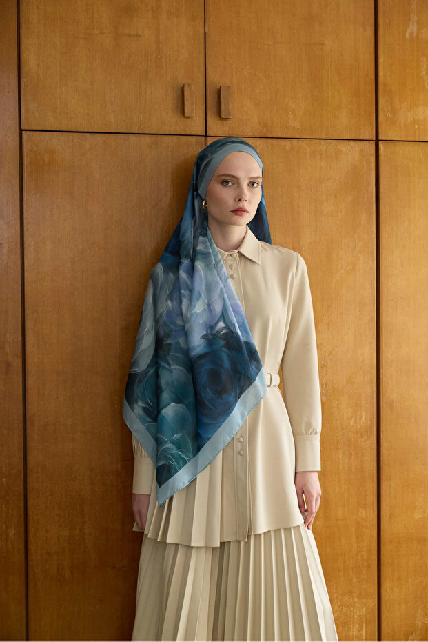 Winter Bloom Soft Şal 2108 - 3