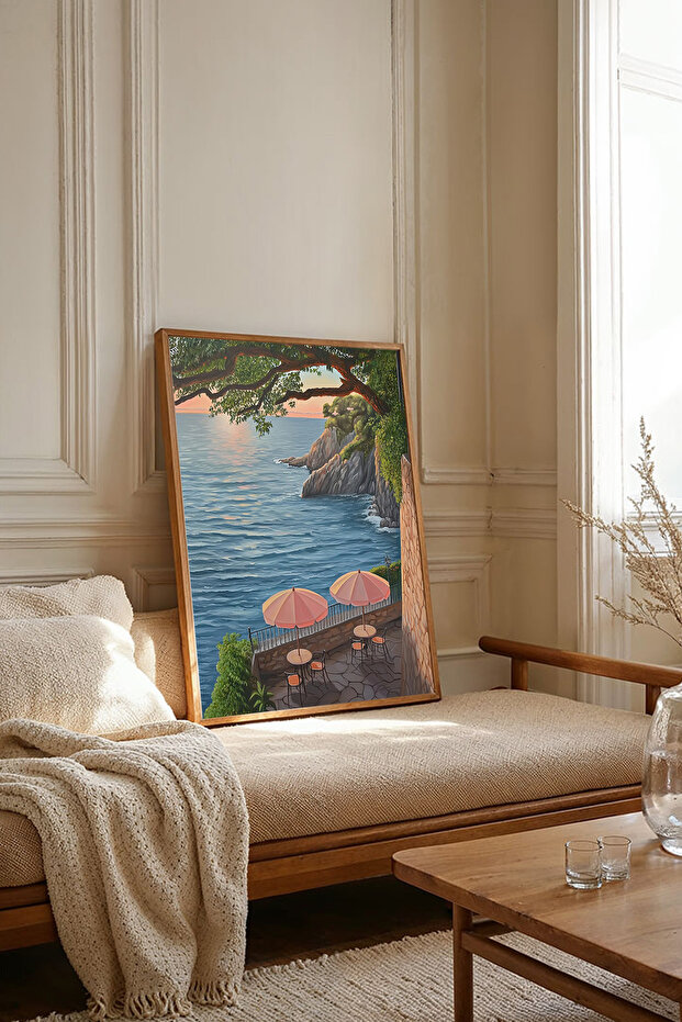 One Piece Wooden Framed Painting Tk2670