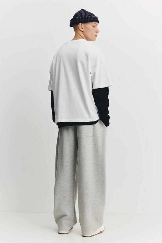 Balon kesim interlok eşofman altı - 3