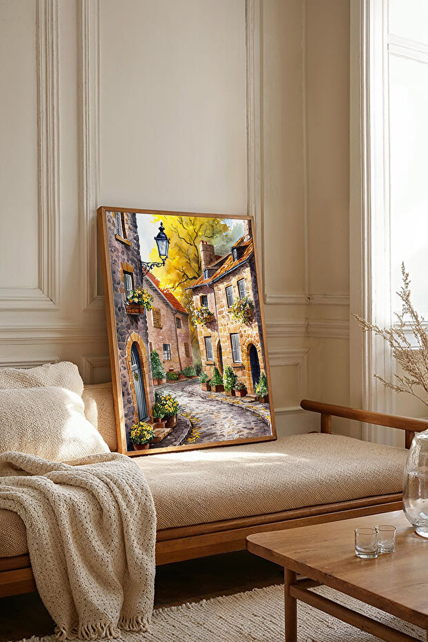 One Piece Wooden Framed Painting Tk2719
