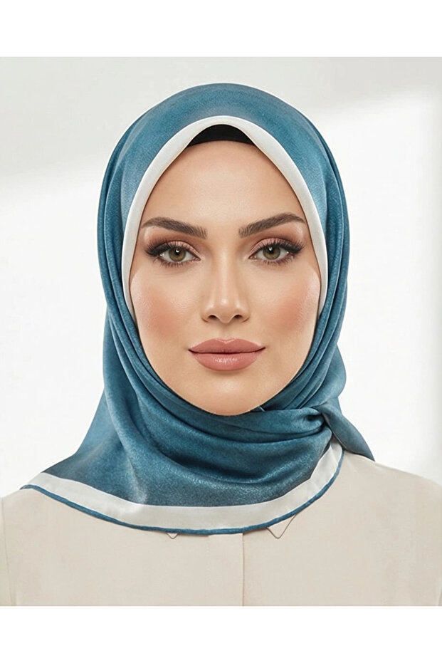 KRİSTAL EŞARP-İndigo - 1