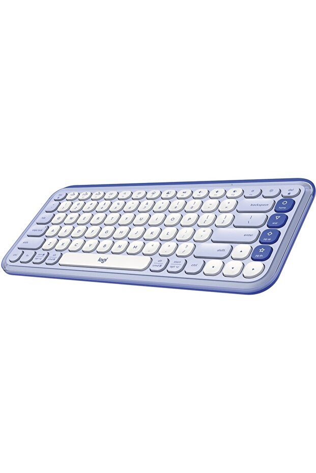 Pop Icon Wireless Keyboard, Bluetooth, Lilac - 5