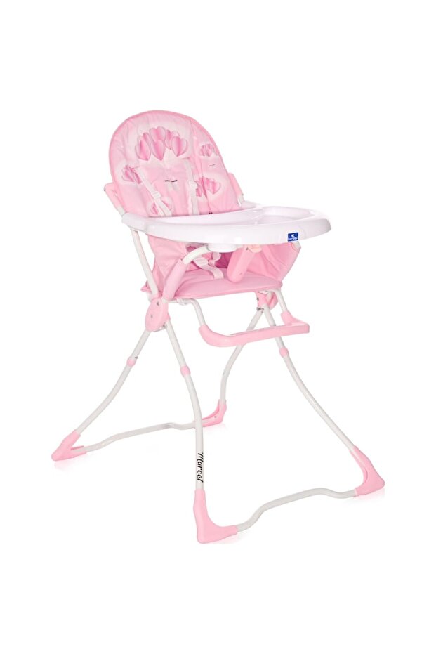 Scaun înalt Marcel Pink Hearts - 2