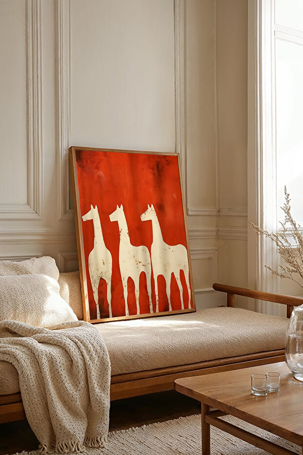 One Piece Wooden Framed Painting Tk2715