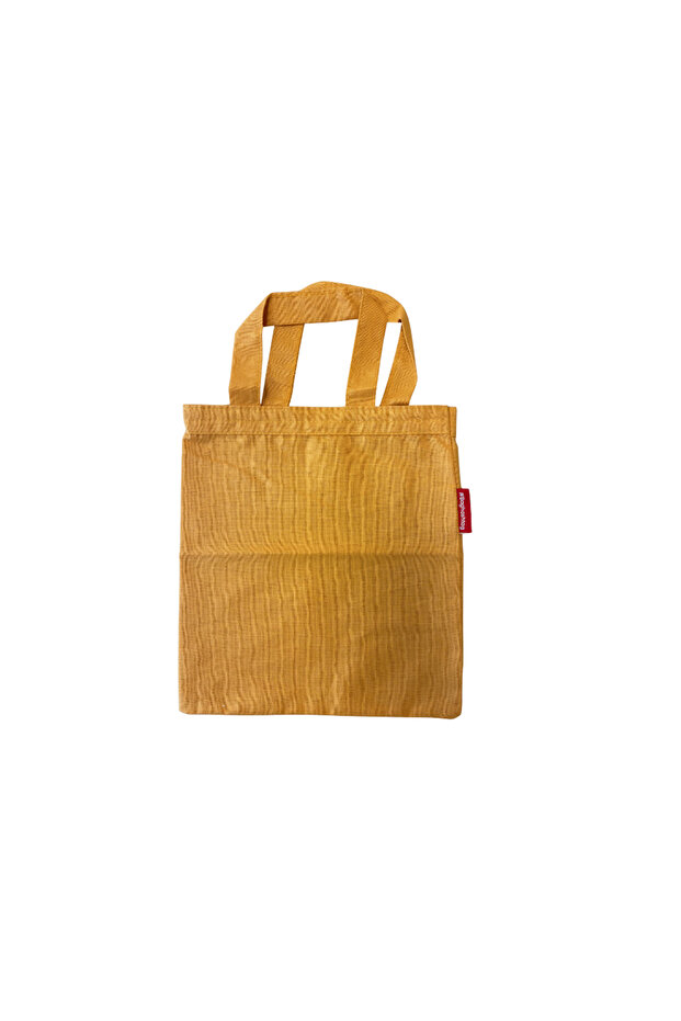 Mini Sarı Bez Çanta - 2