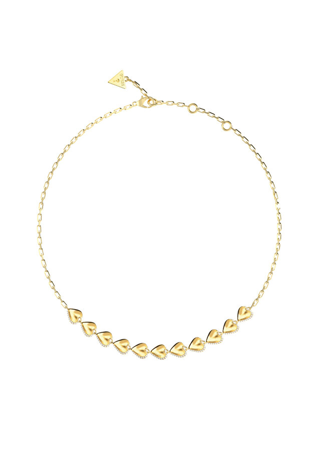 16-18" multi hearts necklace