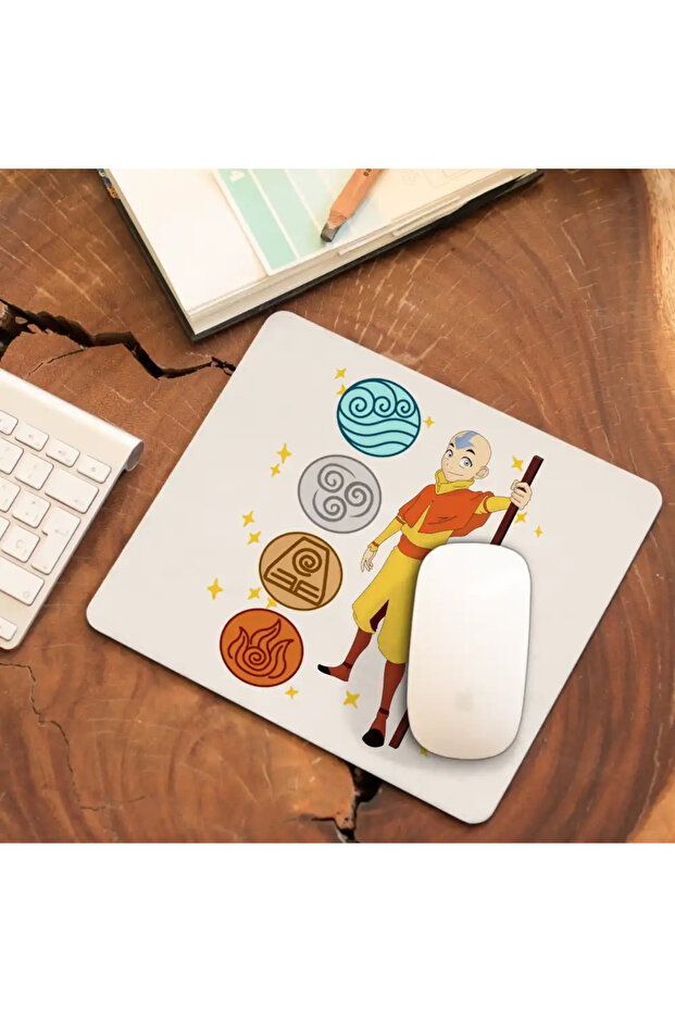 Mousepad Avatar Airbender The 4 Elements - 3