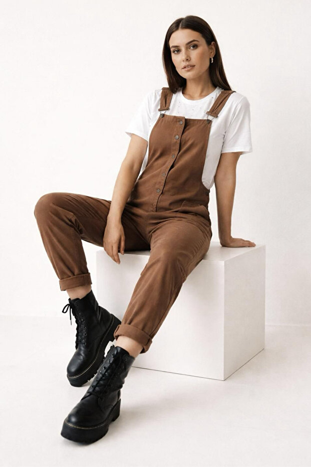 TABA PAMUKLU DOKUMA SALOPET - 5