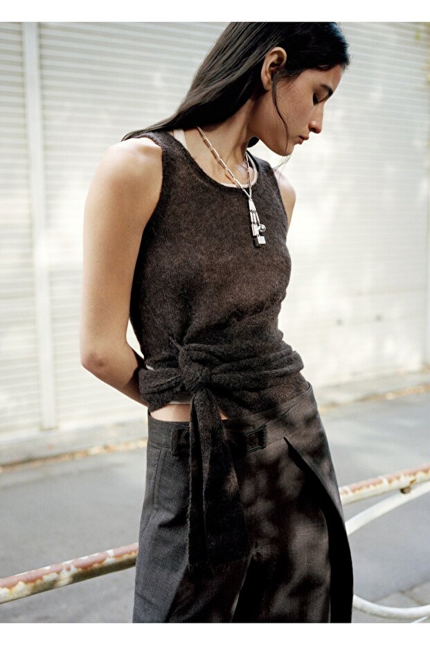 Metal parçalı kolye ucu - 2