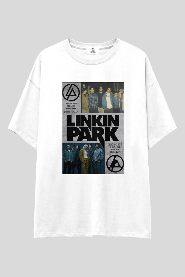 Linkin Park Chester Bennington t Shirt | Unisex 100% Cotton Black and White Printed Oversize Design Tee