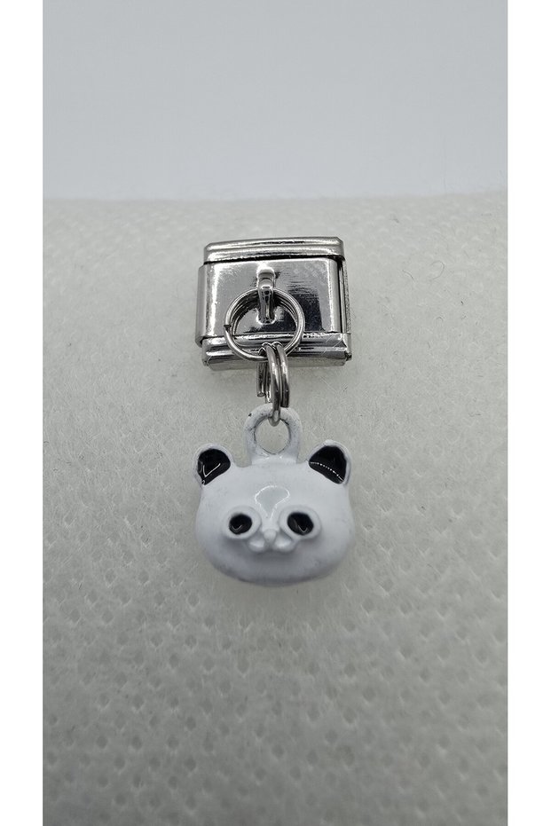 (Select & Combine) Buy 3 Get 2 Cute Panda Charm Steel Italian Bracelet Compatible 316L