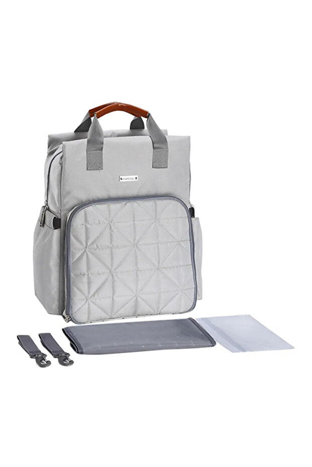 حقيبة حفاضات مزودة بحزام لعربة الأطفال - 1