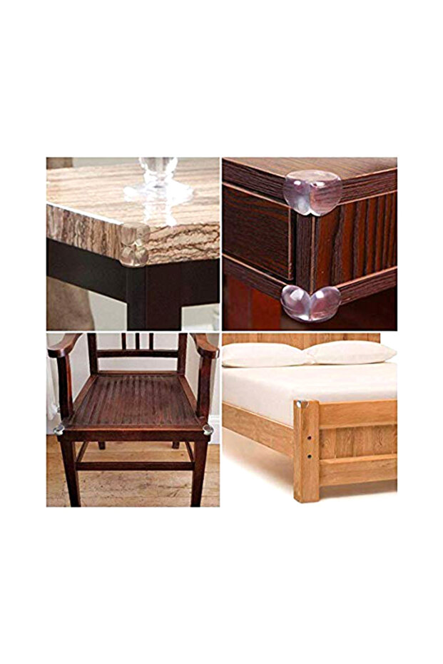 واقيات حواف الزوايا المصنوعة من مادة PVC الشفافة - 3