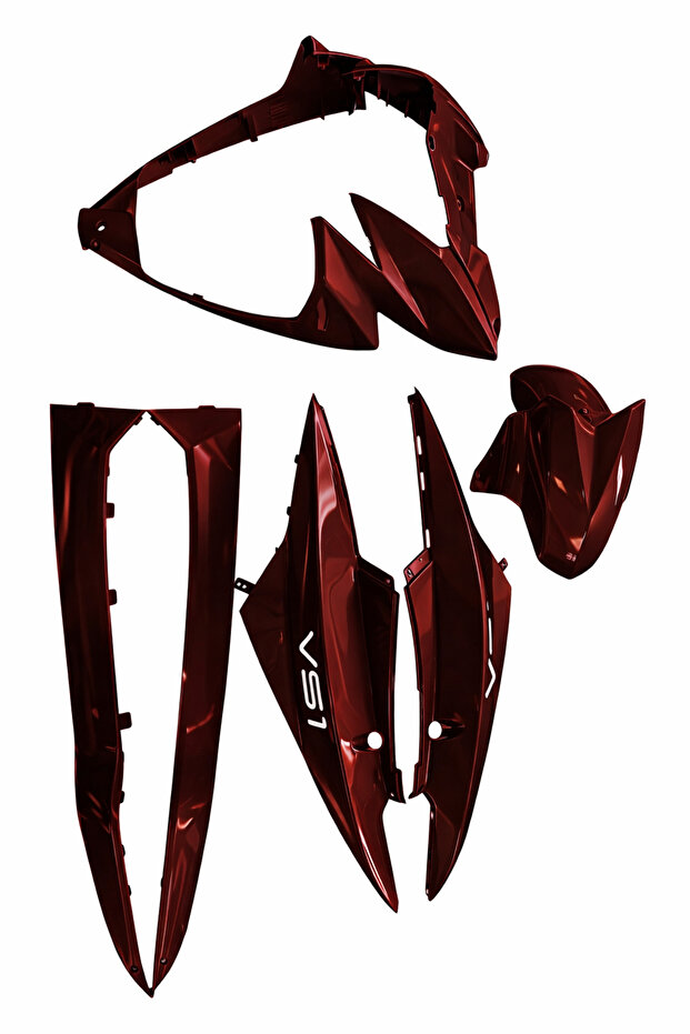 VS1 GRENAJ SETİ 6 PARÇA KIRMIZI - 2