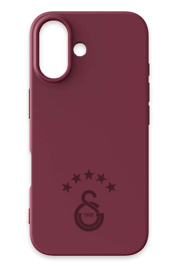 iPhone 17 Compatible 5 Star Burgundy Silicone Licensed Phone Case