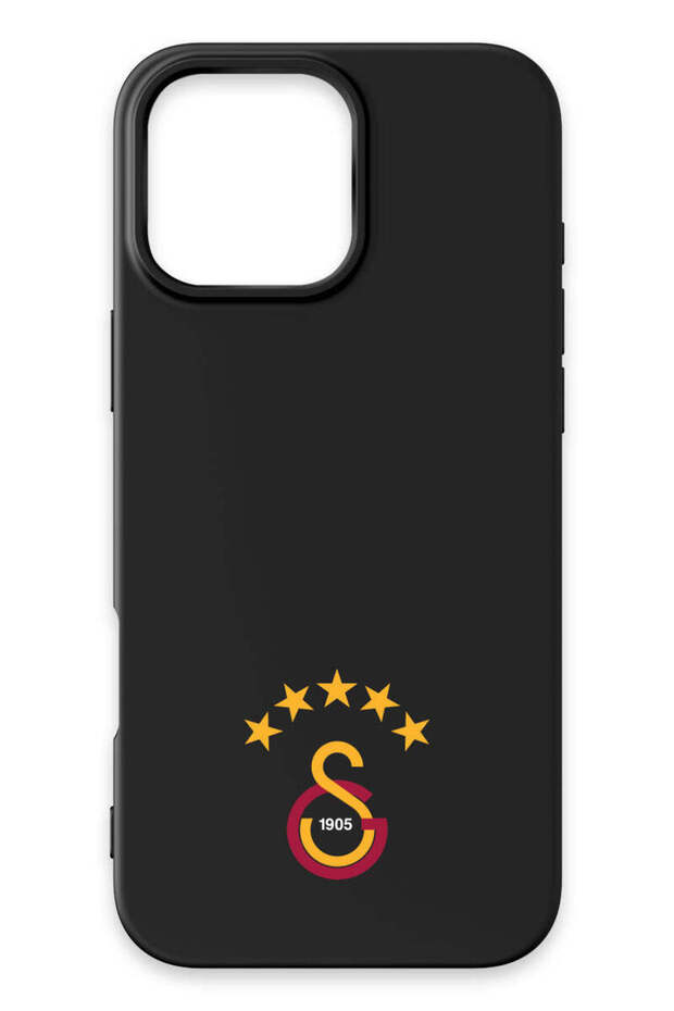 iPhone 16 Pro Compatible 5 Star Arma Black Silicone Licensed Phone Case