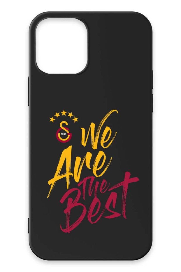 iPhone 12 Compatible We Are the Best Black Silicone Licensed Phone Case