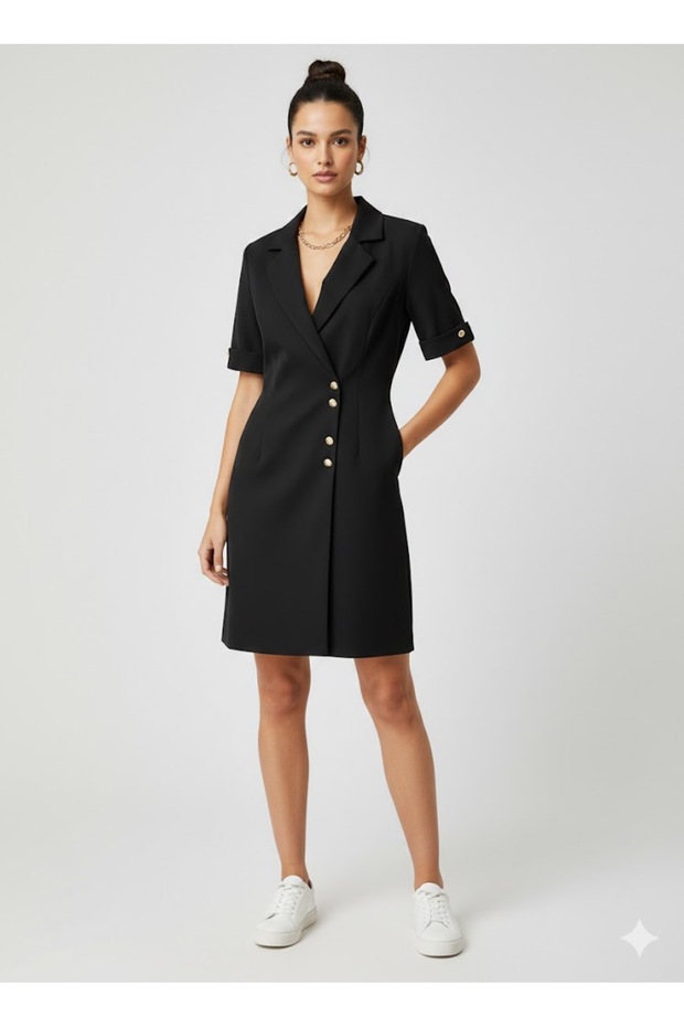 Midi Boy Elbise 6020 - 1