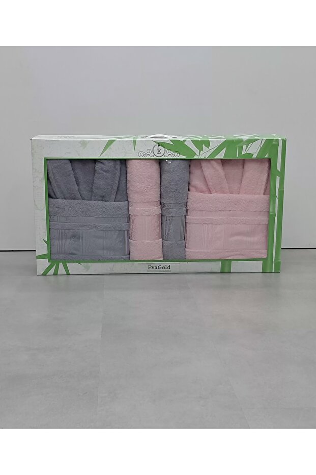 Bambu Aile Bornoz seti - 1