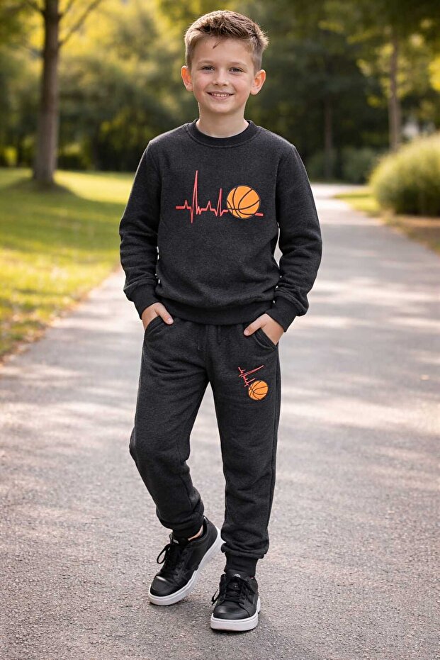 Boys' Printed Top and Bottom Set