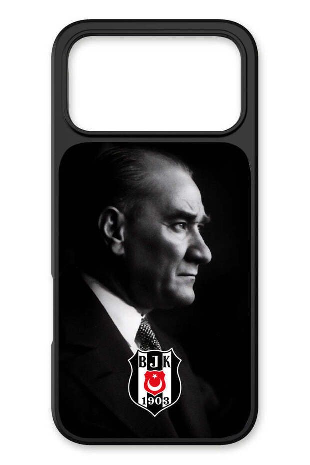 iPhone 17 Pro Max Compatible Large Ataturk Glass Licensed Phone Case