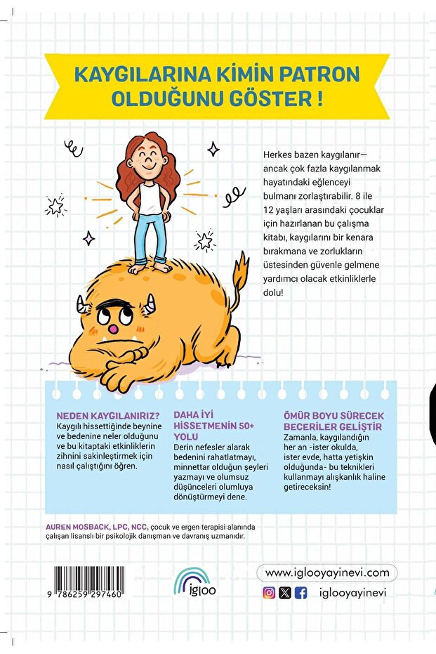 Anxiety "Workbook for Children" - 2