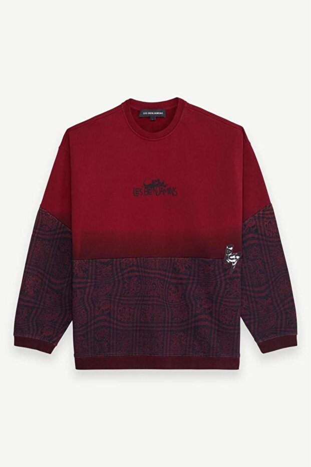 Erkek Oversize Sweatshirt - 1