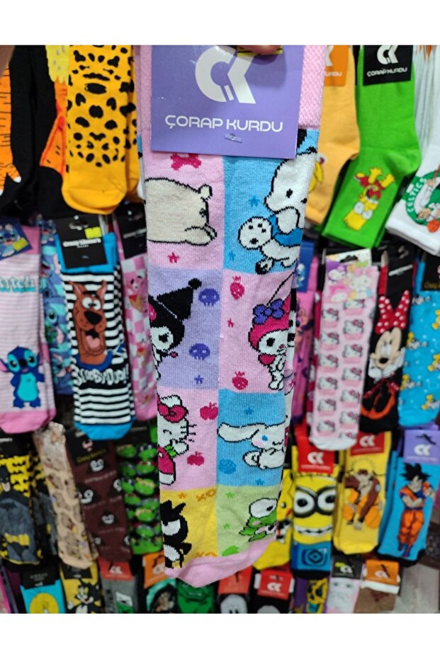 Long Socks Socket Socks Figured Socks 1 Piece - 1