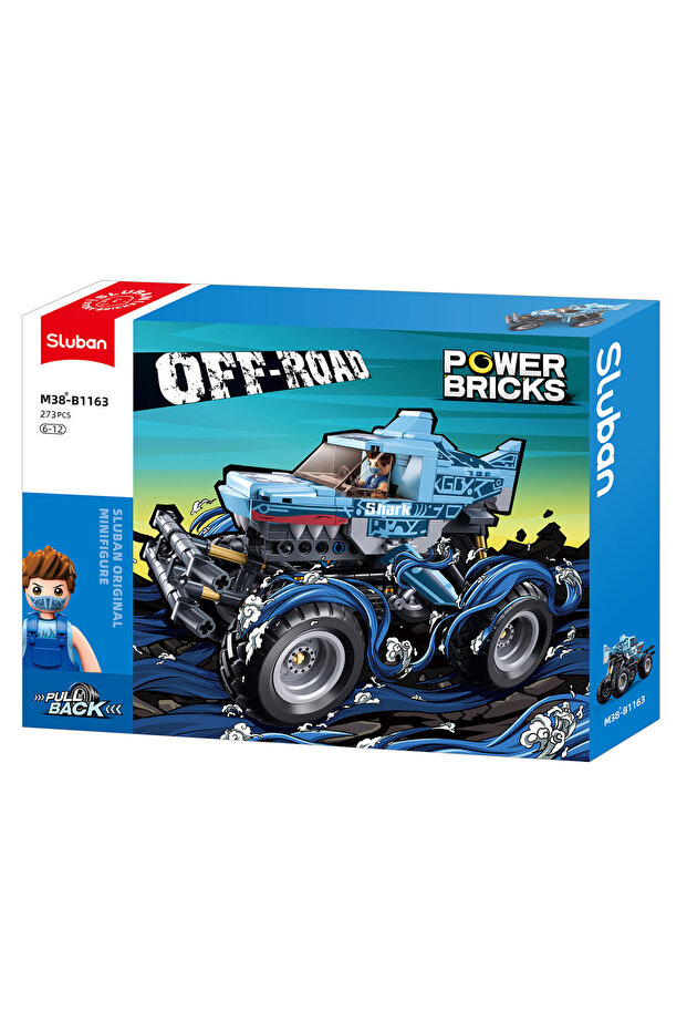Power Bricks Pullback Off-road vehicle (273pcs)