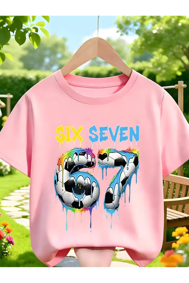 Short Sleeve Printed Children's T-Shirt