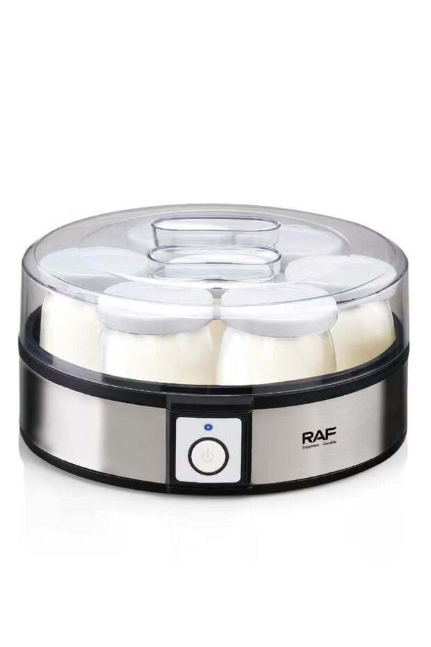 Yogurt Maker, 20W Electric Automatic Yogurt Machine with 7 Glass Jars, One-Button Operation, Eas