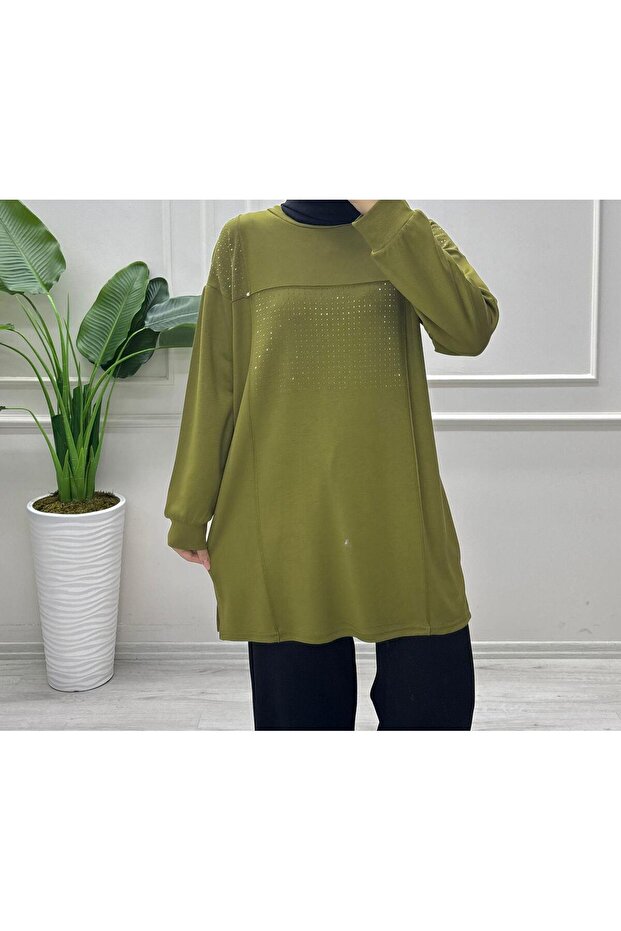 TAŞ DETAYLI TUNİK - 3