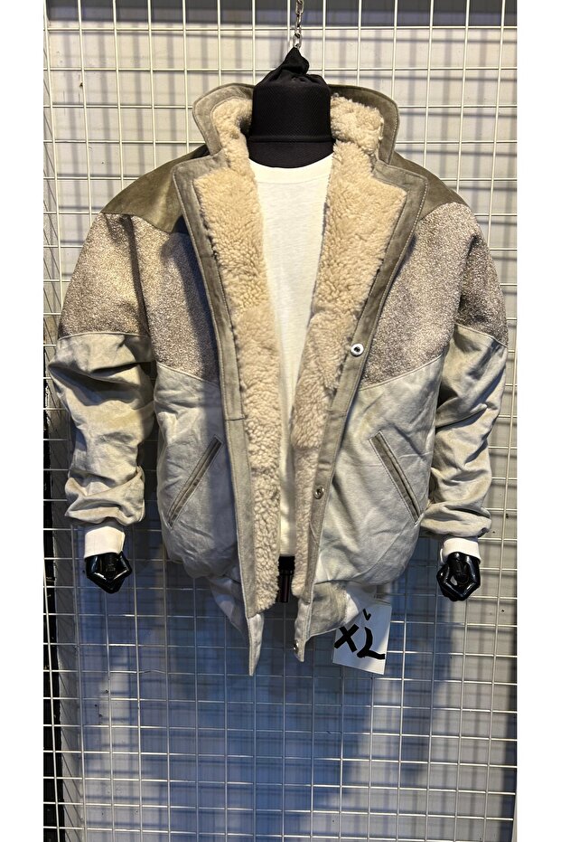 VİNTAGE KÜRKLÜ OVERSİZE MONT - 1